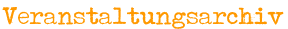 Veranstaltungsarchiv